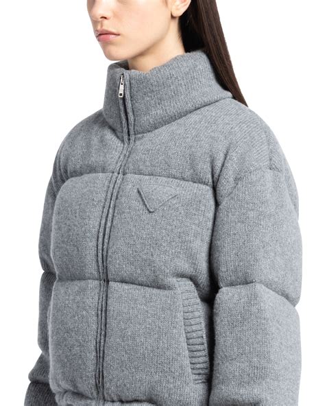 cashmere prada puffer